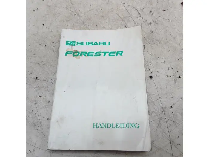 Livret d'instructions Subaru Forester 99-