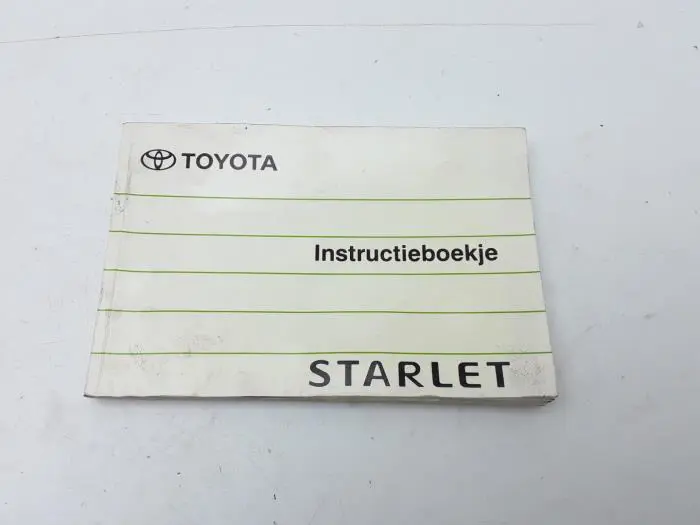 Livret d'instructions Toyota Starlet