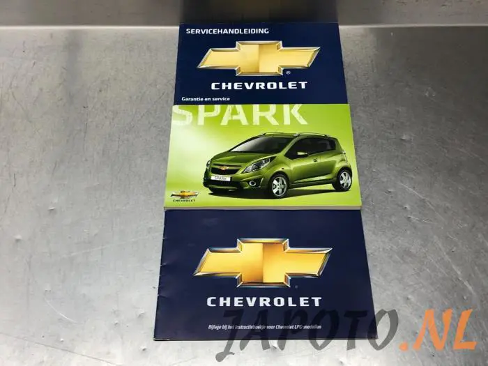 Livret d'instructions Chevrolet Spark