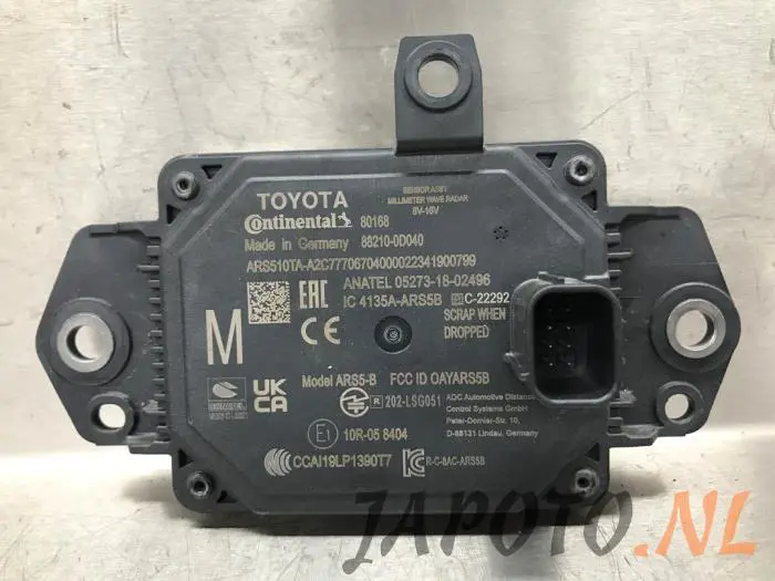 Capteur radar Toyota Yaris