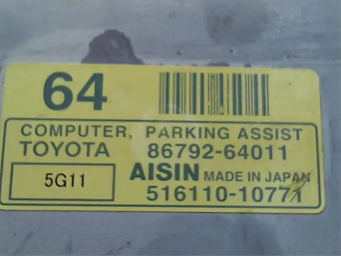 Ordinateur de bord Toyota Corolla Verso